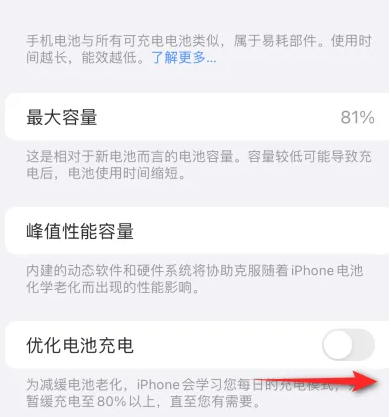 峨眉山苹果15维修分享iPhone15充电到80%就充不进电了怎么办 